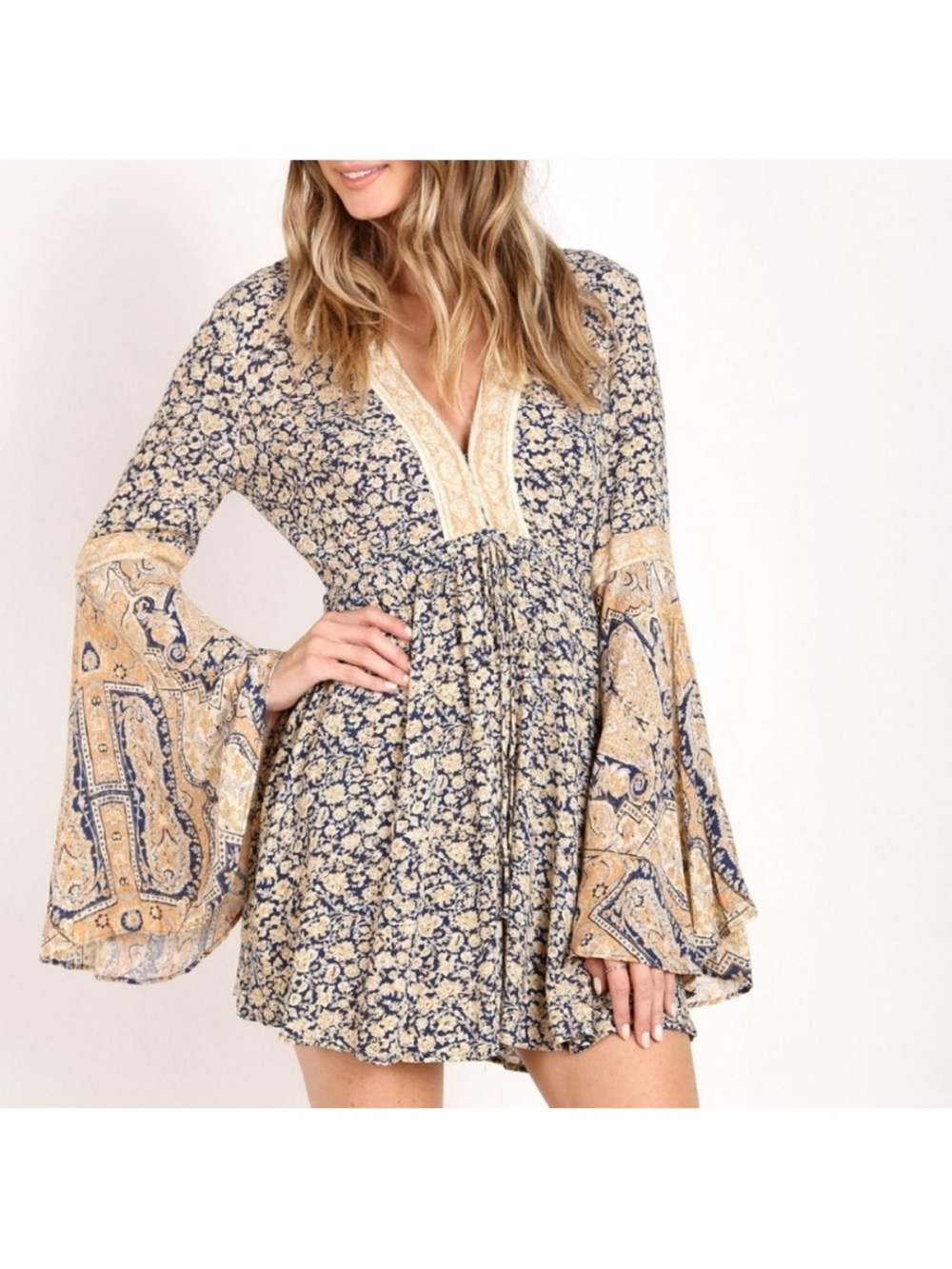 Free People Once Upon a Summertime Romper - M